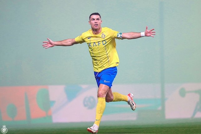Cristiano Ronaldo di Umur 38 Masih Tampil Ganas, Berikut Catatan Rekor Golnya Foto : Ist