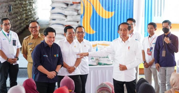 Erick: Bantuan Pangan Disalurkan Mulai Hari Ini Foto : Ist