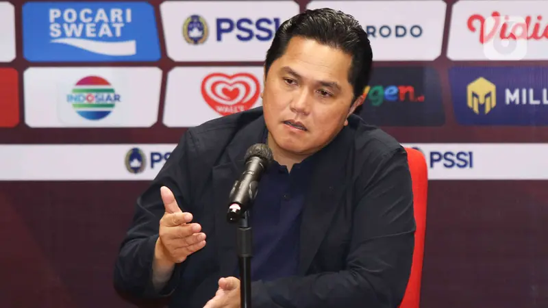 Erick Berharap, Dana Pembinaan Sepak Bola Mitra PSSI Bisa Berkesinambungan Ketum PSSI Erick Thohir. Foto : Ist