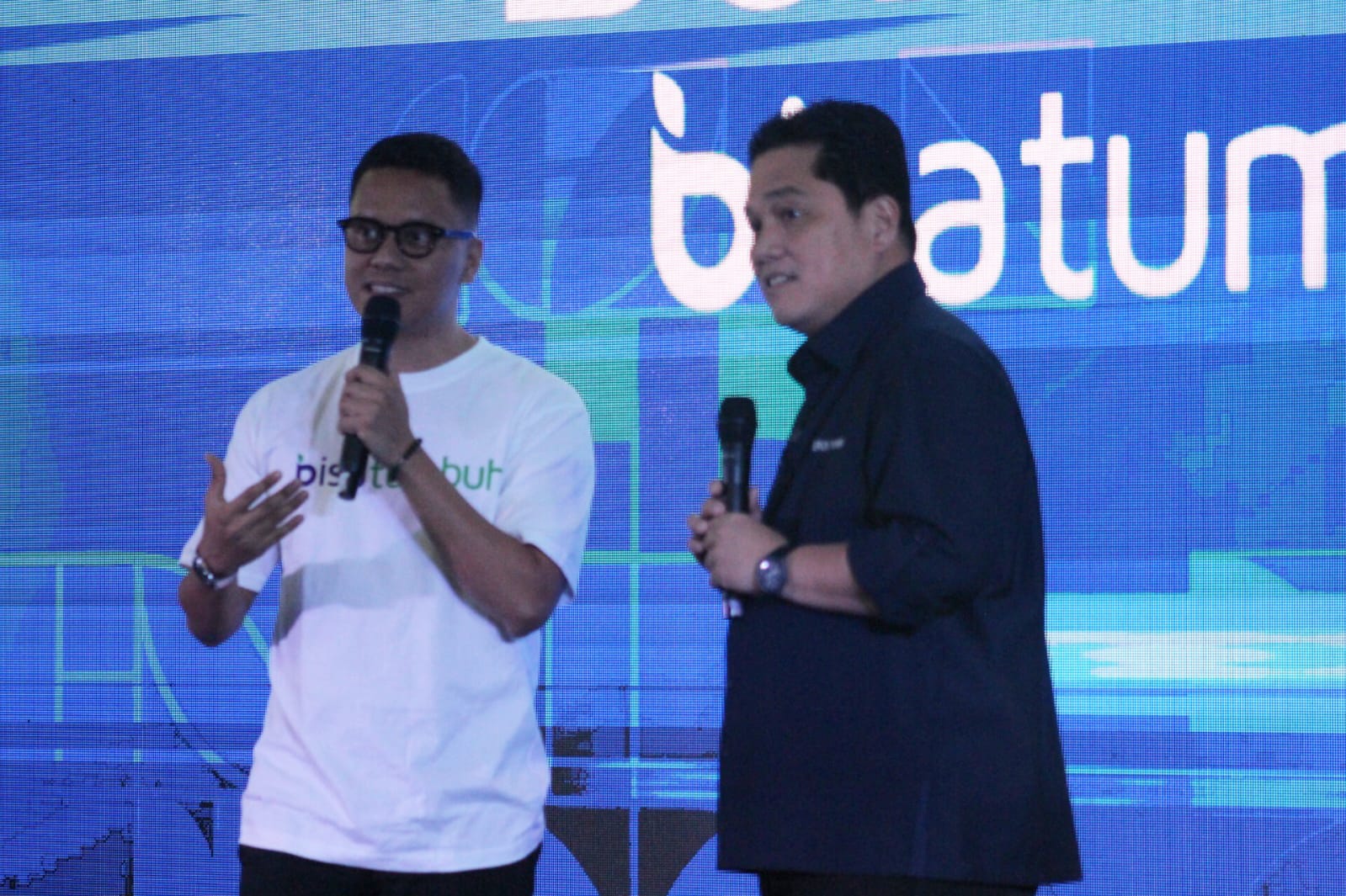 Erick Thohir dan Arief Muhammad Ajak UMKM Saling Kolaborasi Jika Ingin Sukses Foto : Mg.1