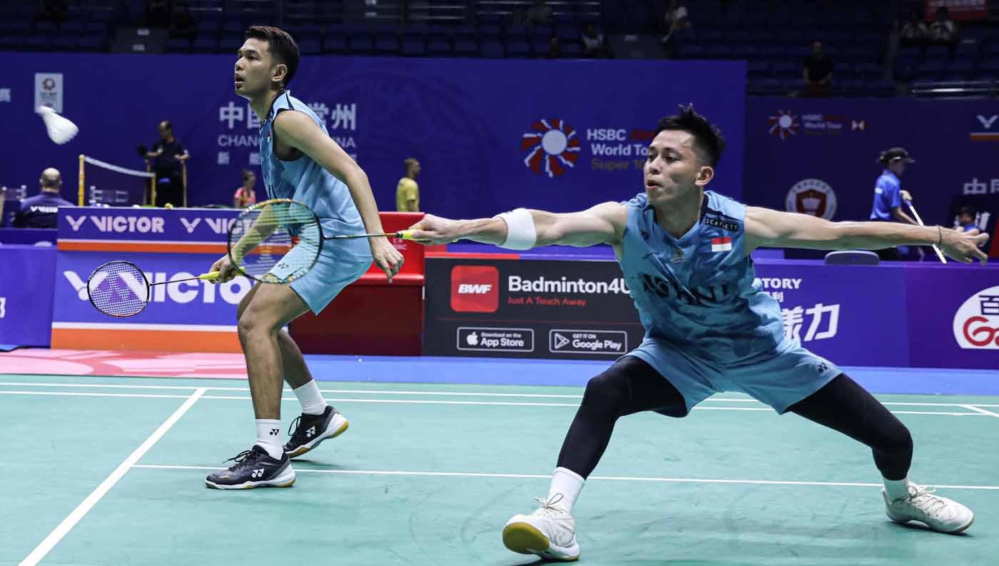Fajar/Rian Melangkah ke 16 Besar Hong Kong Open 2023 Foto : Ist