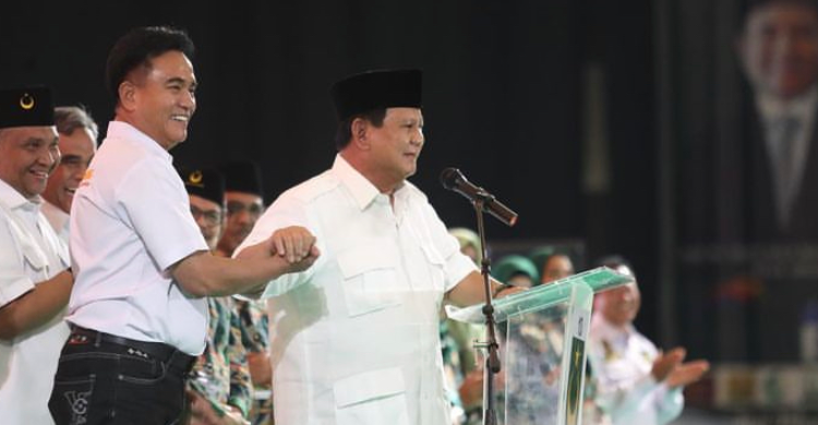 Gerindra Yakin, PBB Nggak Bakal Ke Mana-Mana, Sekali Prabowo Tetap Prabowo Foto : Ist