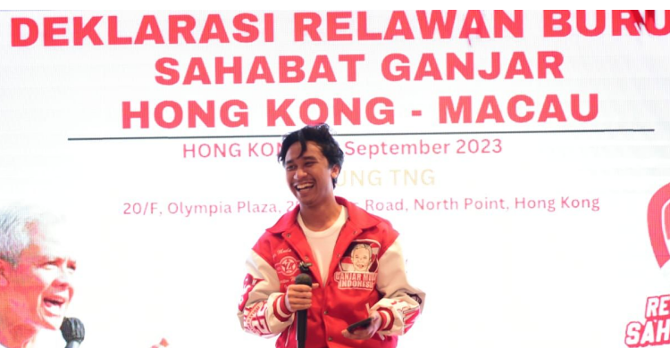 GMI Ajak Kaum Milenial All Out Menangkan Ganjar di Pilpres 2024 Ketum GMI Evan Lanell Wea. Foto : Ist