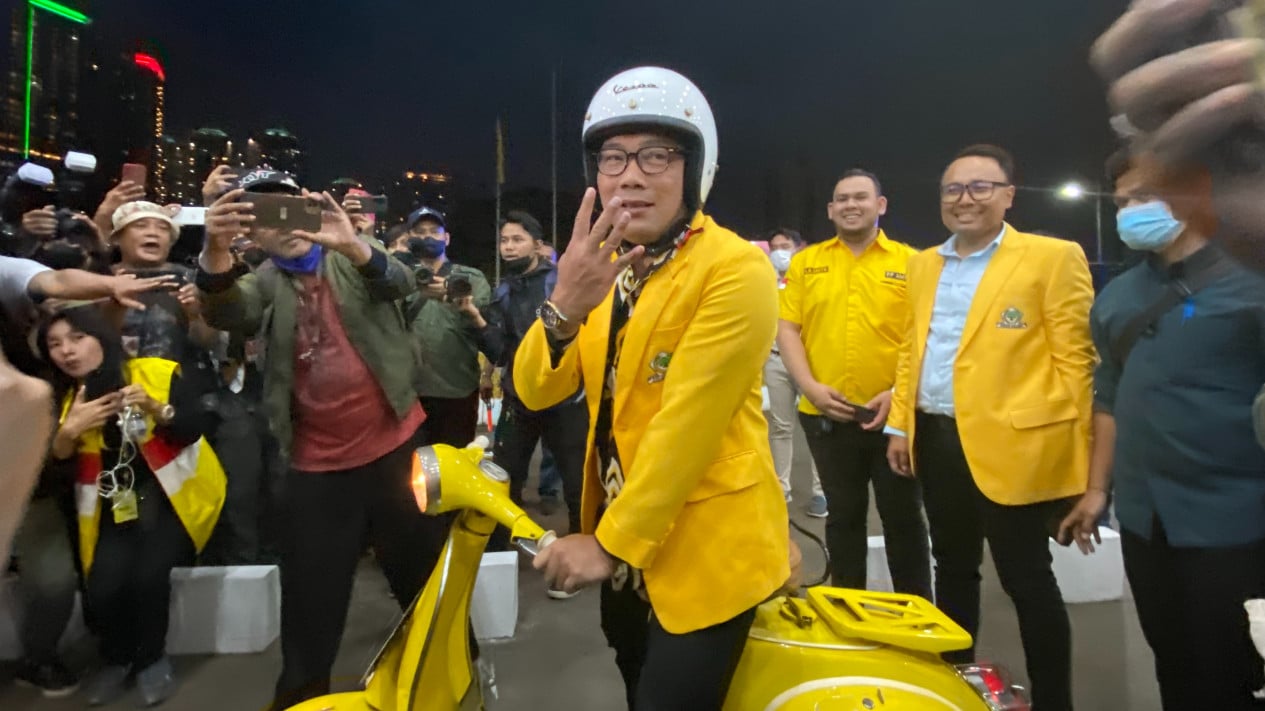 Golkar Belum Bahas Wacana RK Cawapres Foto : Ist