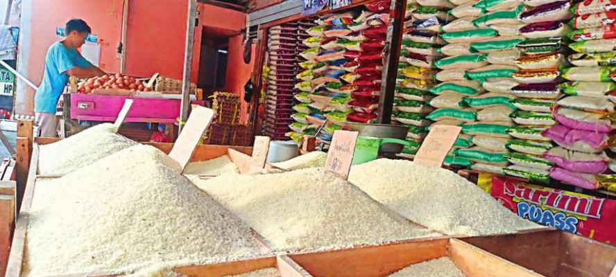Harga Beras Melambung Foto : Ist