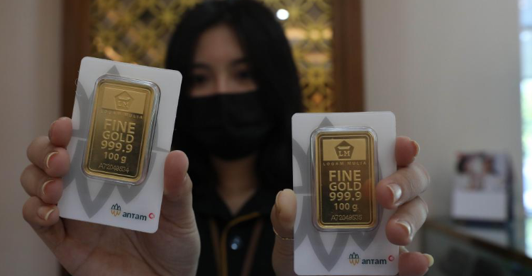 Harga Emas Pagi Ini Rp 1.081.000 Per Gram Foto : Ist