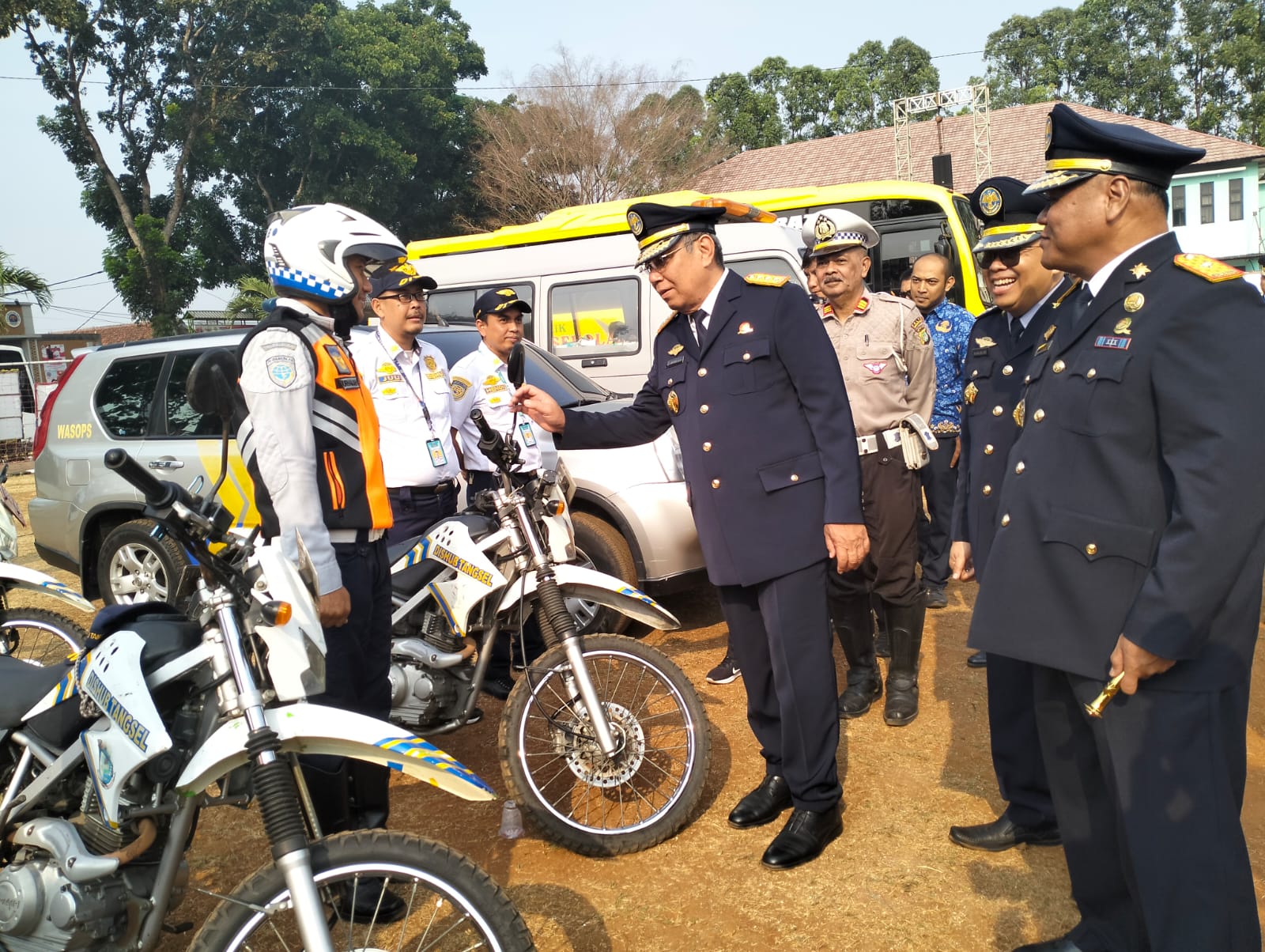 Hari Perhubungan Nasional, Dishub Tangsel Berkomitmen Tingkatkan Layanan Transportasi Bagi Masyarakat Foto : Ist