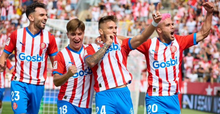 Hasil Liga Spanyol: Real Madrid Dan Barcelona Dikudeta Girona Skuad Girona. Foto : Ist