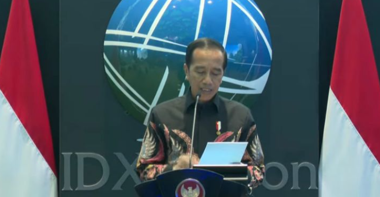 Jokowi: Bursa Karbon, Wujud Kontribusi Nyata Indonesia Lawan Perubahan Iklim Foto : Setpres