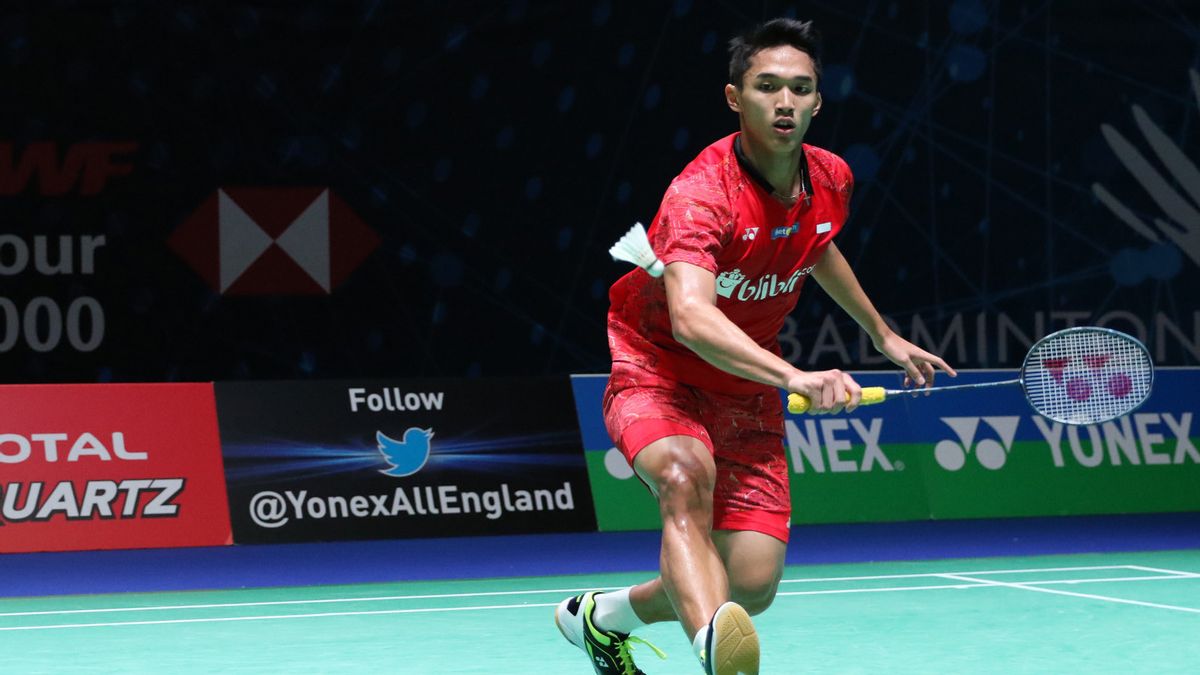 Jonatan Christie Tembus Semi Final Hong Kong Open 2023 Foto : Ist
