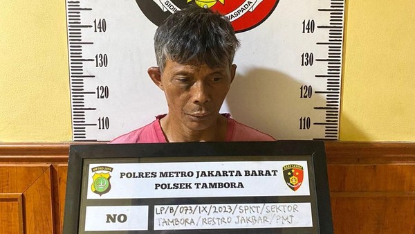 Juru Parkir Liar di Tambora Ditangkap Usai Perkosa Anak 13 Tahun Foto : Ist