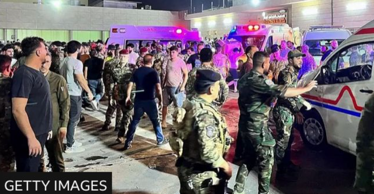Kebakaran Di Pesta Pernikahan Irak Tewaskan 100 Orang Foto : Ist