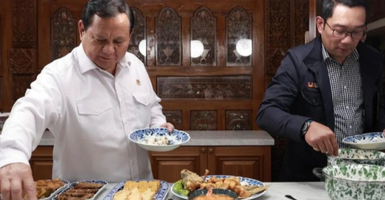 Ketemu Mega, Diajak Makan Prabowo Foto : Ist