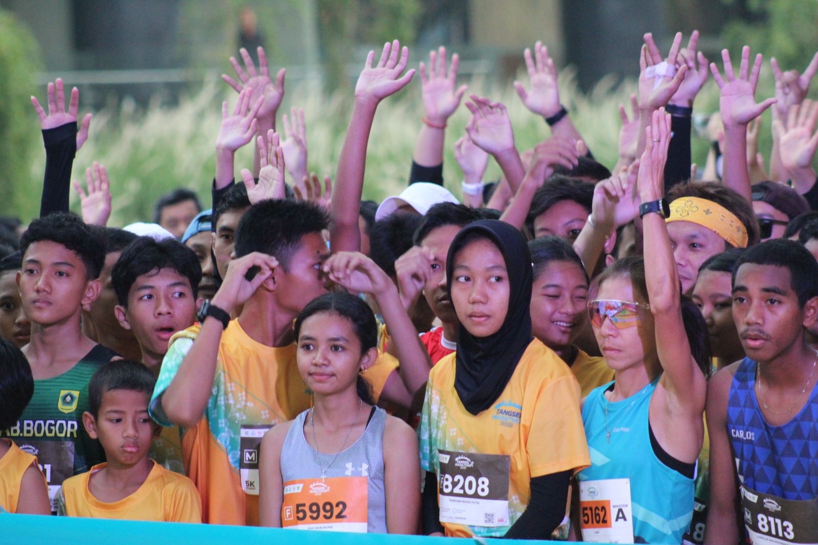 Ketua KONI Tangsel Apresiasi Tangsel Marathon 2023 Foto : Mg/Jay