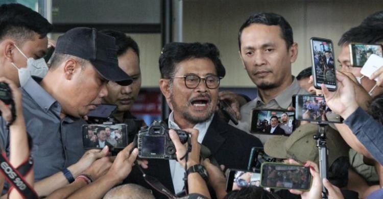 KPK Geledah Rumah Dinas Mentan Syahrul Yasin Limpo Foto : Ist