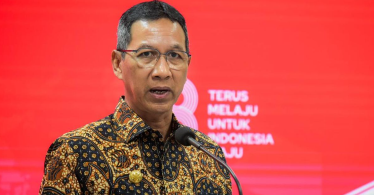 Kurangi Polusi Di Jakarta Pj. Gubernur DKI Heru Budi Hartono. Foto : Ist