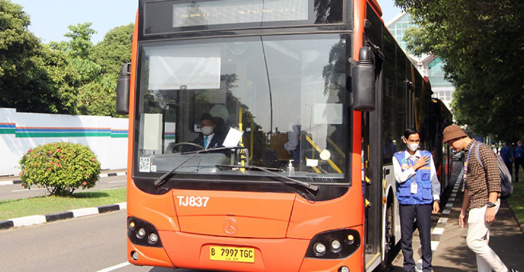 Layanan Transjakarta Rute Soetta Harus Ditingkatkan Foto : Ist