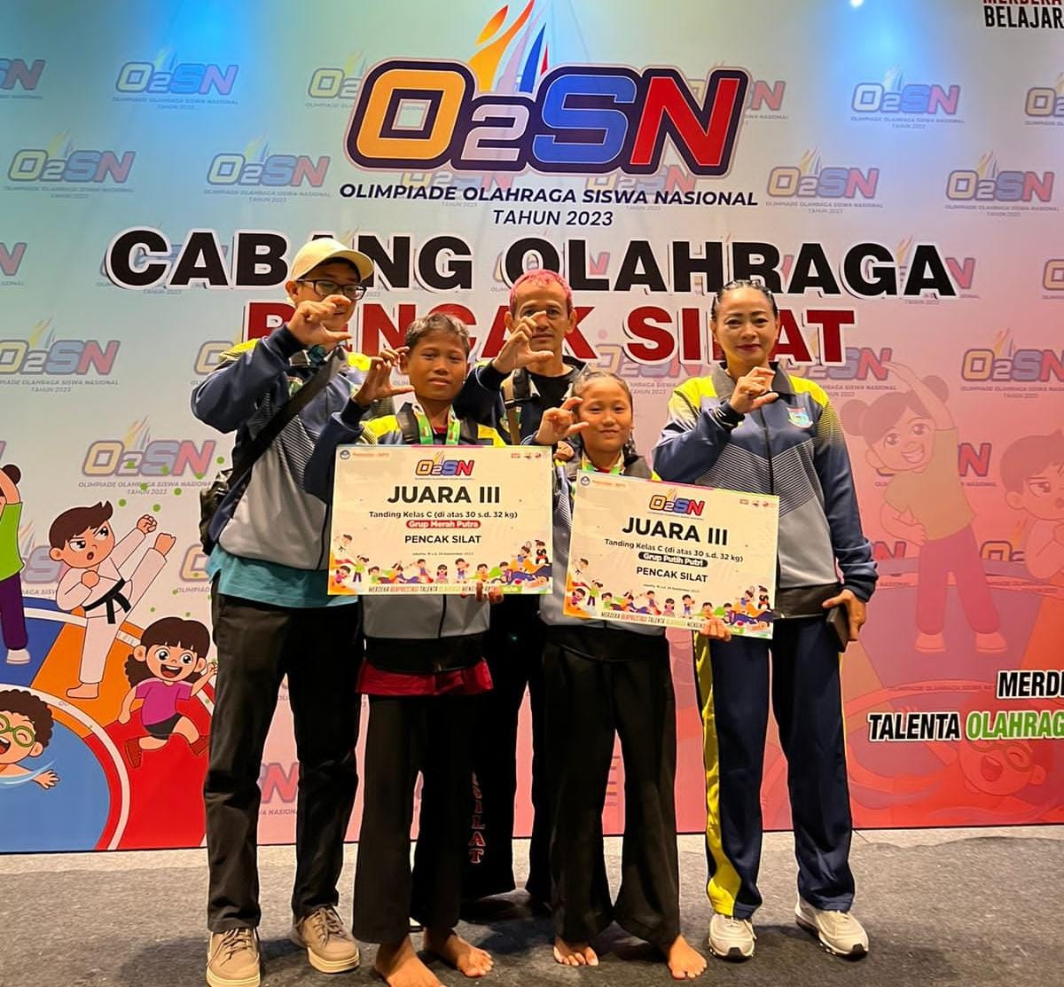 Membanggakan! Atlet Tangsel Berhasil Menyabet Juara di O2SN Tingkat Nasional Foto : Ist