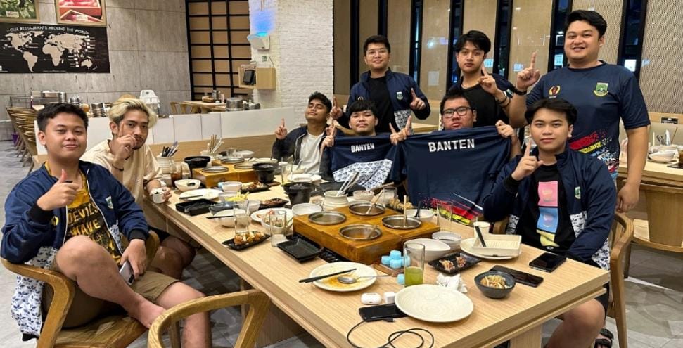 Membanggakan! Tim Mobile Legends Perwakilan Banten Raih Peringkat Pertama pada Kualifikasi Pra PON XXI Foto : Ist
