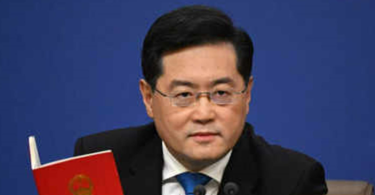 Menlu China Si Pendekar Serigala Dipecat Gara-gara Selingkuh, Punya Anak Di AS Mantan Menlu China Qing Gan. Foto : Ist