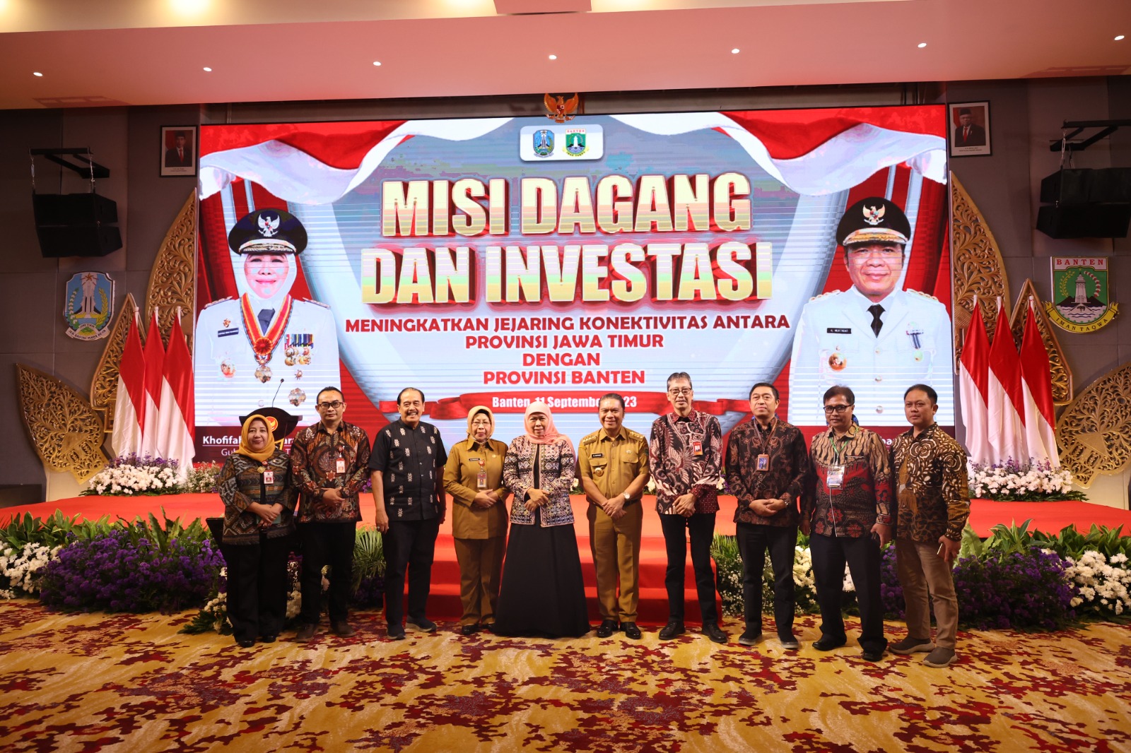 Misi Dagang dan Investasi Jatim Hadir Di Banten Foto : Humas Pemprov