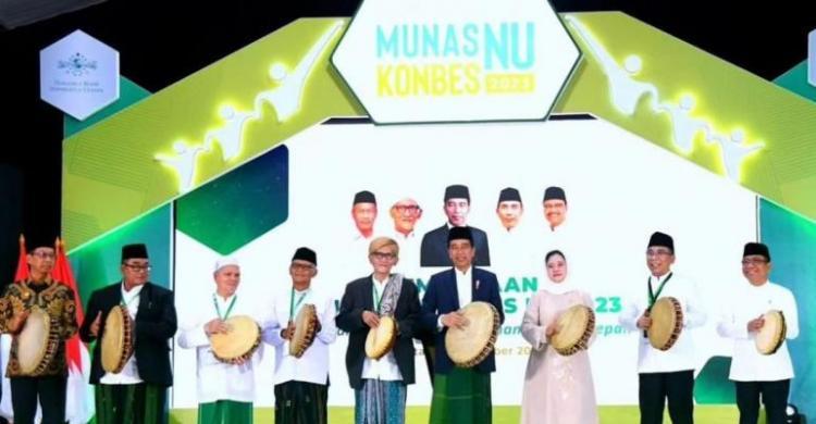 NU Di Era Gus Yahya, Mendekat Ke Jokowi, Menjauh Dari Parpol Foto : Setpres