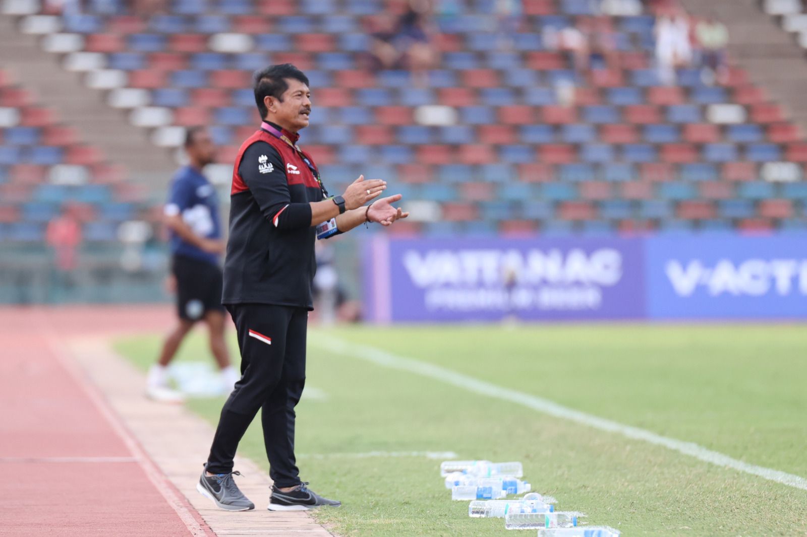 Pasukan Indra Safri Lolos 16 Besar Asian Games 2023 Pelatih Timnas Asia Games 2023 Indra Safri. Foto : Ist