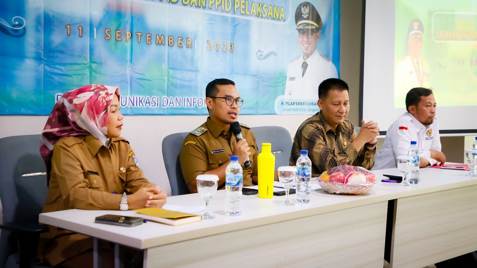 Pemkot Tangsel Berkomitmen Wujudkan Keterbukaan Informasi Bagi Masyarakat Foto : Ist
