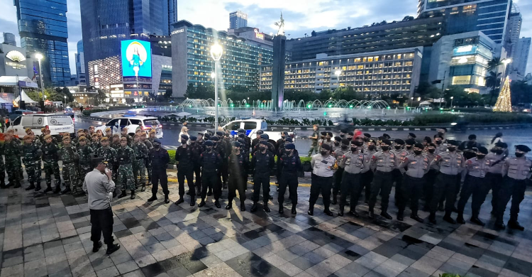 Polri Kerahkan 434.197 Personel Amankan Pemilu Serentak 2024 Foto : Ist