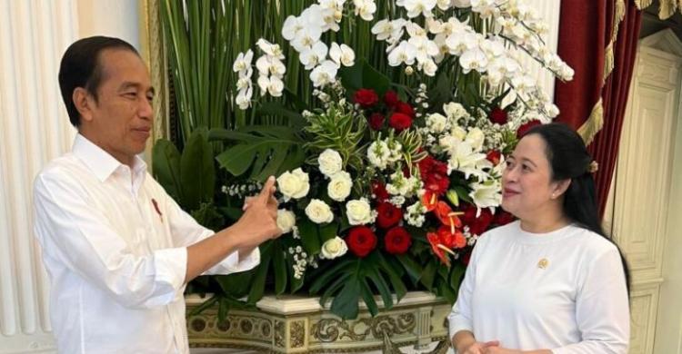 Puan Makin Sering Ketemu Jokowi Foto : Setpres