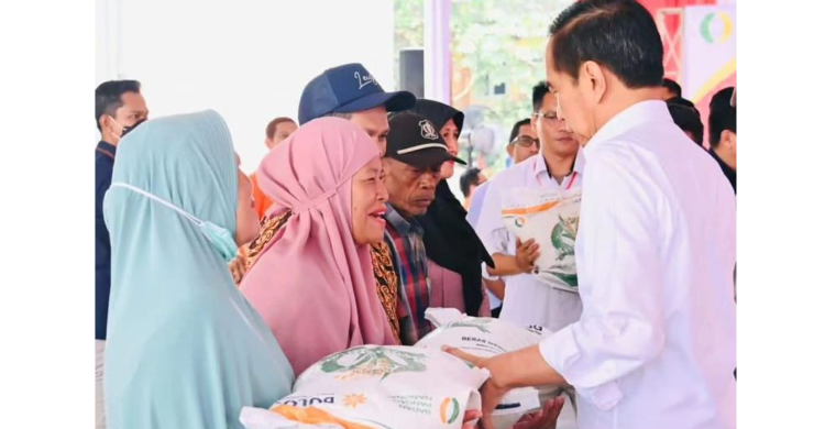 Putuskan Impor Beras Tahun Ini dan Tahun Depan Foto : Setpres