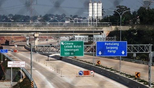 Rampung! Tol Pamulang-Cinere Segera Beroperasi Foto : Ist