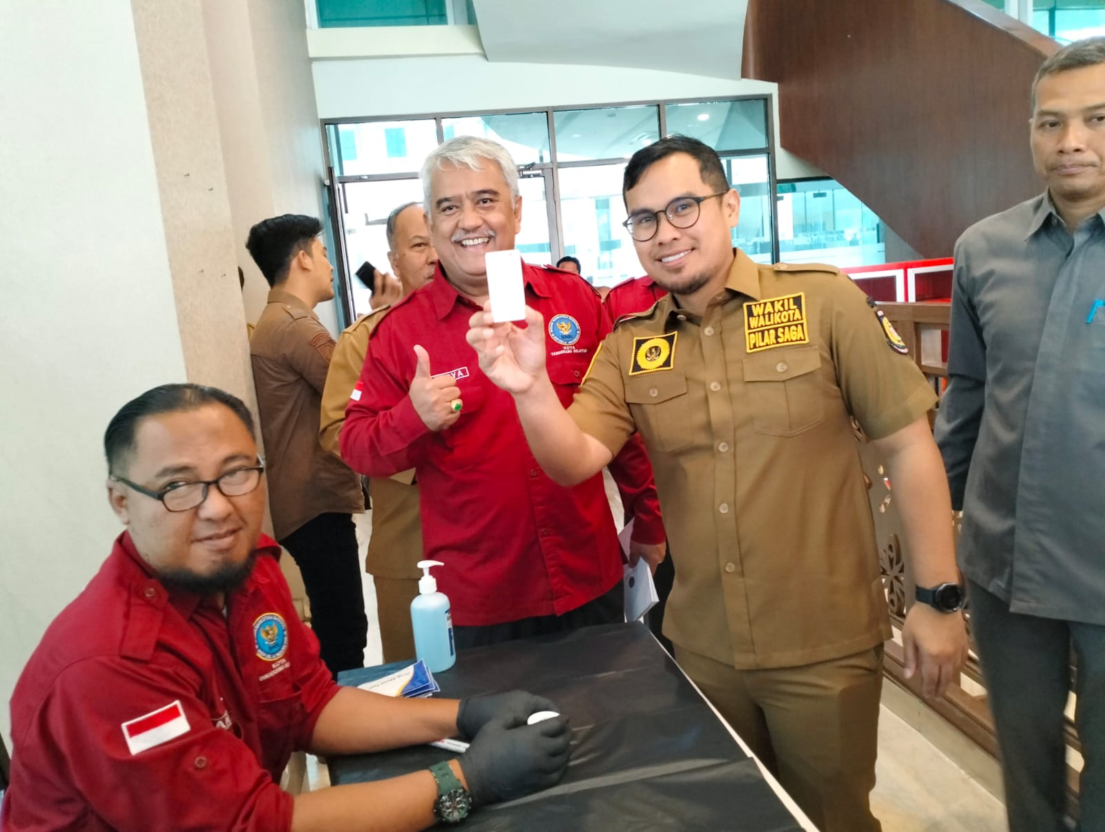 Ratusan Pegawai Pemkot Tangsel Jalani Tes Urine Foto : Ist