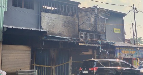 Rumah Makan di Gambir Kebakaran, Satu Keluarga Jadi Korban Foto : Ist