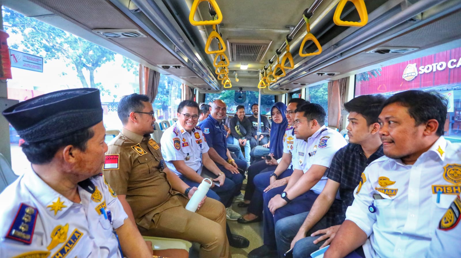 Segera Beroperasi, Pilar Jajal Bus Antar Jemput Sekolah Gratis Foto : Ist