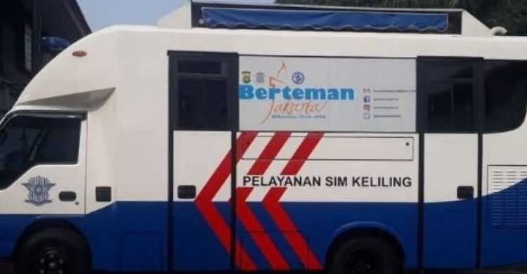 SIM Keliling Jakarta 2 September, Hadir Di 5 Lokasi Foto : Ist