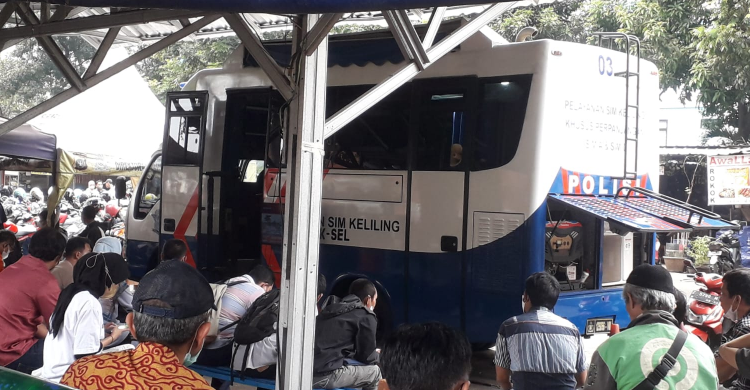 SIM Keliling Jakarta 27 September, Hadir Di 6 Lokasi Foto : Ist