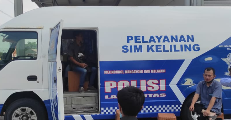 SIM Keliling Tangerang Kota 29 September, Cek Di Sini Lokasinya Foto : Ist
