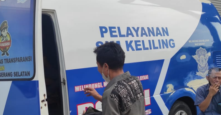 SIM Kelling Tangerang Kota 25 September, Cek Di Sini Lokasinya Foto : Ist