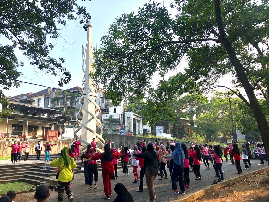 Situ Gintung, Alternatif Wisata Baru untuk Olahraga! Foto : Mg.2 (Jay)
