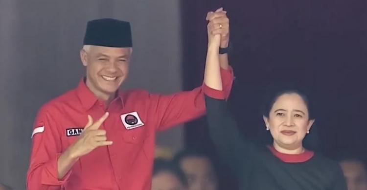 Soal Ganjar Berpasangan Dengan Prabowo, Puan: Lihat Sebulan Lagi Foto : Ist