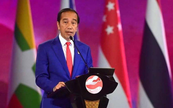 Soal Perdamaian Dunia, Jokowi Nasihati Amerika Rusia Foto : Ist