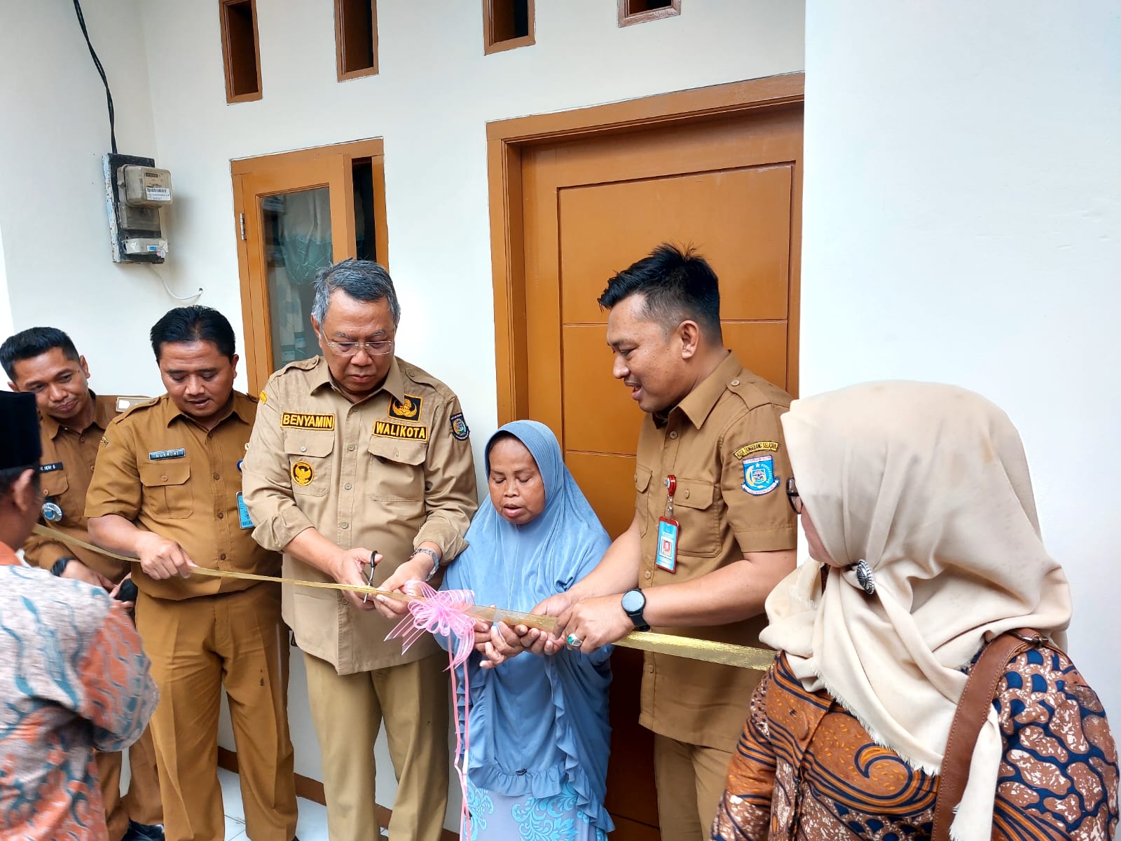 Suka Cita Bu Nursinah, Tak Lagi Khawatir Diterpa Kebocoran Usai Rumahnya Dibedah Foto : Ist