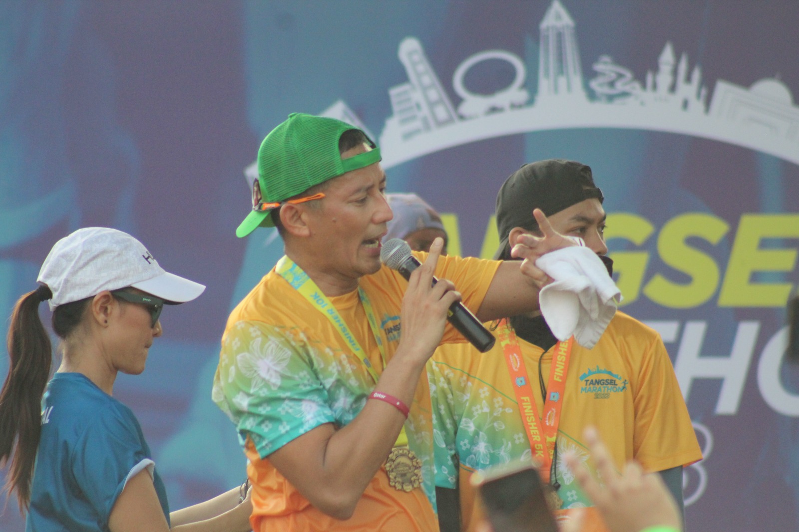 Tangsel Marathon 2023, Sandiaga Uno: Salah Satu Marathon Terbaik di Indonesia Foto : Mg/Jay