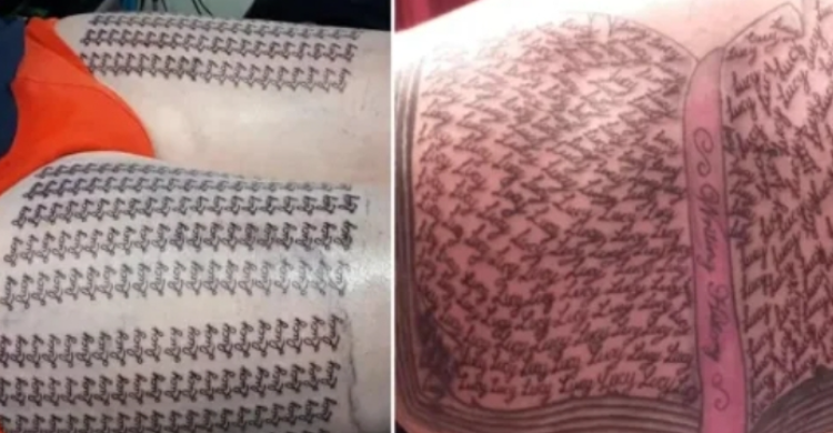 Tato Nama Anak 667 Kali Foto : Ist