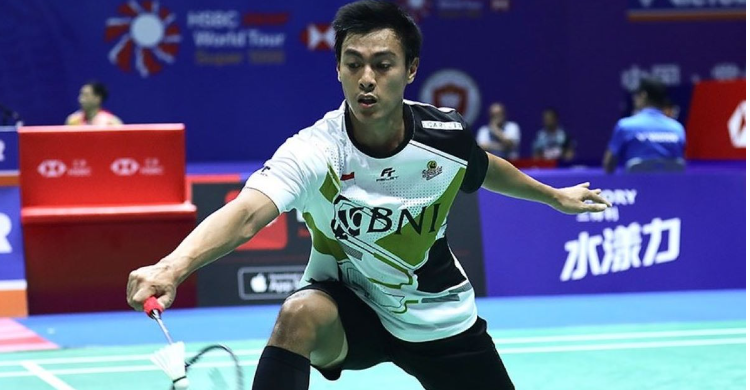 Turnamen Badminton BWF China Open 2023 Tunggal putra Indonesia Shesar Heren. Foto : Ist