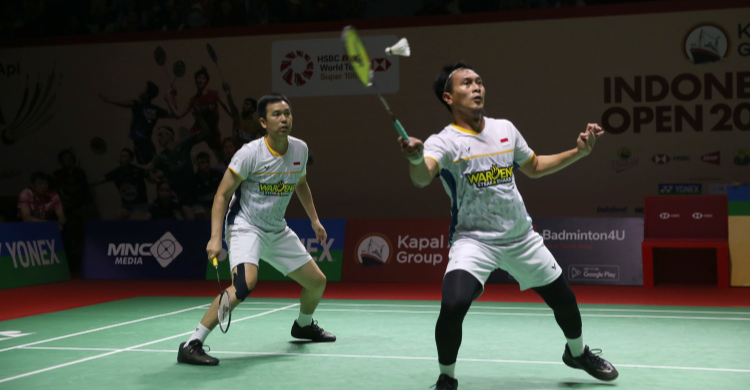 Alhamdullilah, The Daddies Melaju ke Babak Perempatfinal Kandaskan Ganda No 1 Dunia Foto : Ist