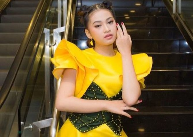 Almera Sabrina, Hobi Nyanyi Sejak Kecil Foto : Ist