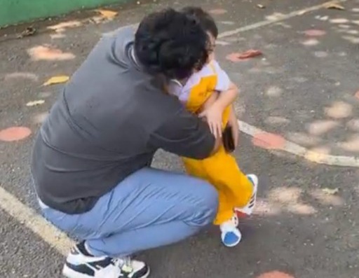 Ammar Zoni Bebas dari Penjara, Langsung Jemput Anak di Sekolah Foto : IG