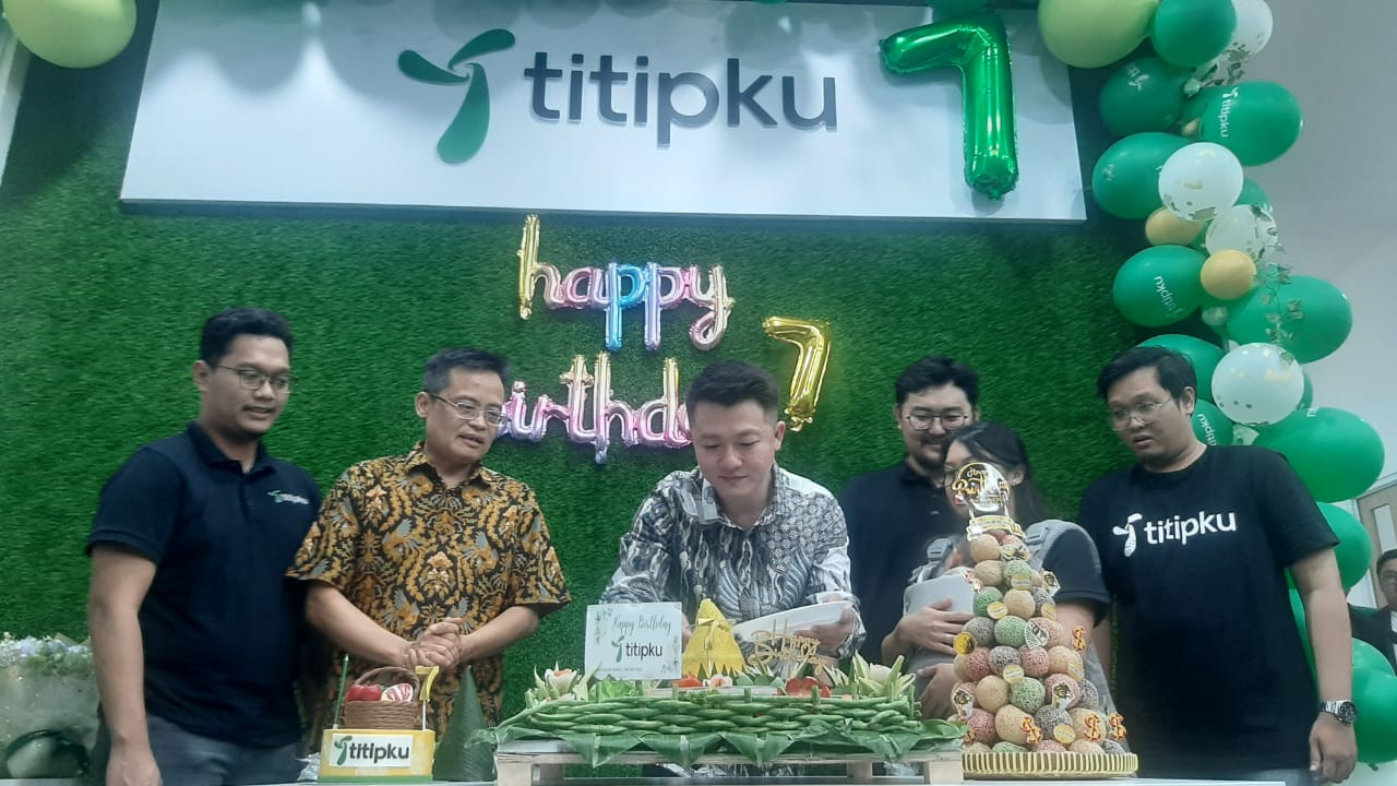 Aplikasi Titip Belanja di Pasar Tradisional "titipku" Rayakan Anniversary Yang ke 7 Foto : Ist